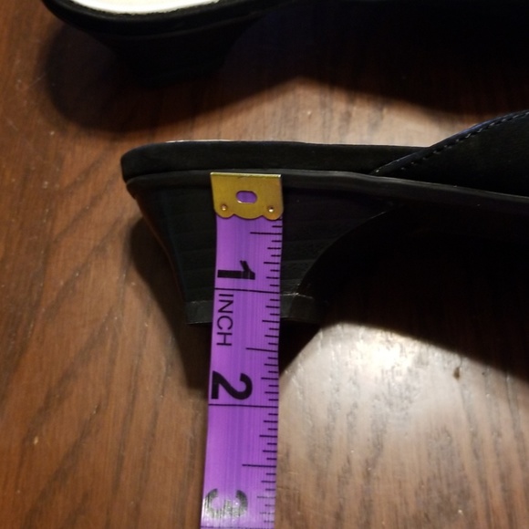 Aerosoles Lolly black suede slip on Rk:8:1018 - Picture 5 of 7